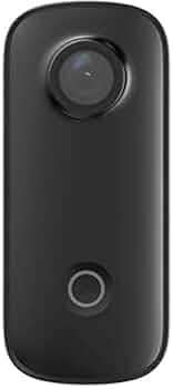 SJCAM C100 1080P 30fps 30M Waterproof Magnetic Body Action Camera, Optical | WiFi 2.4 GHZ | Micro-USB Port | Landscape Mode | Portrait Mode | Webcam | Black