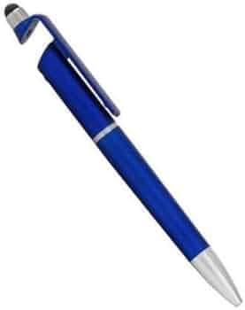 Mobile Stand for Kia Carens Prestige Plus Turbo Ballpoint Function Stylus Pen with Mobile Stand Holder Writing Pen Screen Wipe Adjustable Universal Mobile Phone Flexible Clip Holder Pen - (BRT.C1)