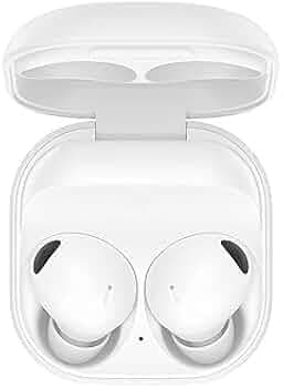 Compatible for Samsug Galaxy Buds2 Pro Premium Wireless Earbuds with Smart AI Audio Features, Active Noise Cancellation and Long Battery Life – White