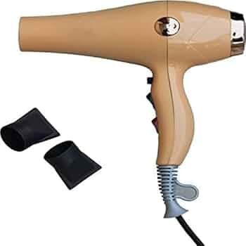 Raptas (1 Year Replacement Warranty) Hair Dryer 7500 watts Negative Ions Strong Power Dual Purpose Household Hair Straightener