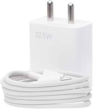 67W D Ultra Fast Type-C Charger for Sam-Sung Galaxy S10e, Xiaomi Redmi K20 Pro, Realme XT, Sam-Sung Galaxy M30s, Xiaomi Redmi 8A (VS-18,WT)