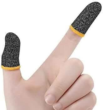 Pubg Anti-Slip Thumb Sleeve for Isuzu V-Cross 4x4 Z Prestige at Sleeve-Proof Professional Touch Screen Thumbs Finger Sleeve for Pubg Mobile Phone Game Gaming Gloves (C1, 1 Pair)