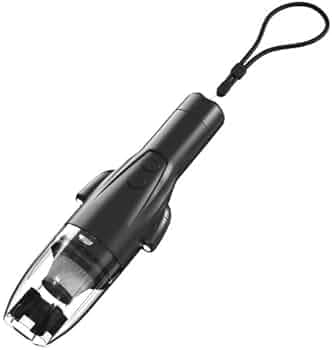 Portable Wireless Vacuum Cleaner with Blower & Suction | 2 Modes | Handheld Lightweight for Car | Home | Office | Foldable Design (4 in 1 Black Suction 5000pa)