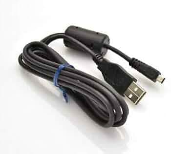 Laptop PC 2.0 USB Data Charger Cable for Camera Nikon Coolpix S2600 S2500 S3000 S3200 S4300 S6100 (Black)
