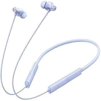 Original Wireless Neckband for Realme Buds 3 Neo, Fast Charging, Clear Sound, Clear mic, Travel Friendly for Smartphones, Smart Tv, Laptops (Blue)