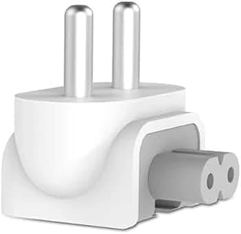 Excellent fit Indian Style Duck Head Plug Replacement for Apple Power Adapter Charger Magsafe of MacBook, Powerbook, Pro, Air, Retina, iPod, iPhone, iPad, iBookmac-Book