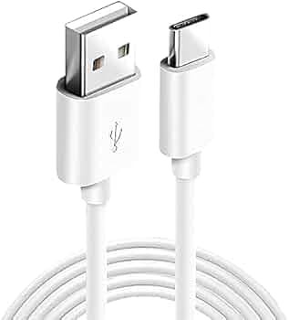 Type-C Cable for Haier L8 QC Ultra Warp Super Smartphones, Tablets & other Type C devices, 480Mbps type c wire Data Sync, Quick Charge 3A (MV-WHITE)