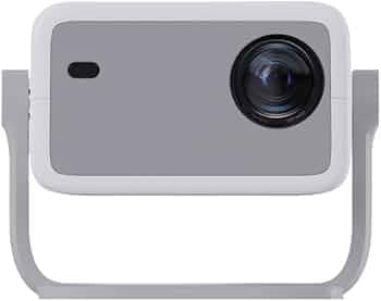 [Net - Flix Official License] Power Projector 4k Ultra HD, 1080p Native, Android 13, WiFi, 16000 Lumens, Smart Mini Projector for Room, Portable Home Cinema, Built-in Apps, 300''Display