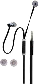 Earphone for Amazon Fire HD 7 Universal Wired Earphones with 3.5mm Jack Hi-Fi Gaming Music Stereo Sound Noise Cancelling Original High Sound Quality Earphone - (Black, MA-3L, DX800)
