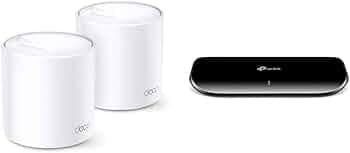 TP-Link Deco X20(2-Pack) AX1800 Dual_Band Whole Home Mesh Wi-Fi System, Next-Gen WiFi 6, Replace Routers and W