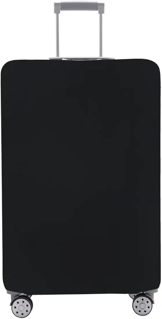 Travelkin Luggage Cover Washable Suitcase Cover Suitcase Protector, 1-Black-NEW, M