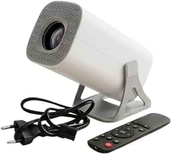 Mini Projector for Home, Portable Smart Projector with WiFi Bluetooth Android 13, 1080P 4K Support, Auto Keystone, Home Theater & Outdoor Movies