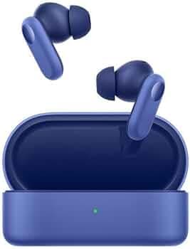 in-Ear True Wireless Earbuds for Vivo iQOO Neo6 SE Mobile Earbuds with Mic 2r, 12.4mm Drivers, Playback:Upto 48hr case,4-Mic Design, IP55 Rating, TWS Ear Buds with mic (Blue, 2R, UZ.A1)