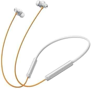 Orginal Wireless Neckband for Realme Buds Wireless 5 ANC in Ear Bluetooth Headphones,50dB ANC, 13.6mm Dynamic Bass Driver, (Dawn Silver)