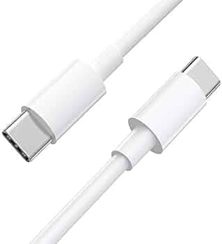 GOOGLE Pixel Original Type C To Type C Mobile Data Charging Cable For Pixel 8 Pro/8/8A/7 Pro/7/7A/6 Pro/6/6A/5/Chromebook Laptop/Buds/Usb C Device Support For Nothing Phone 2/1,30W-White