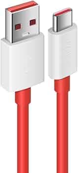 Cable for Haier Leisure L8 QC Ultra Warp Super Smartphones, Tablets & other Type C devices, 480Mbps Data Sync, Quick Charge (BB-RED)