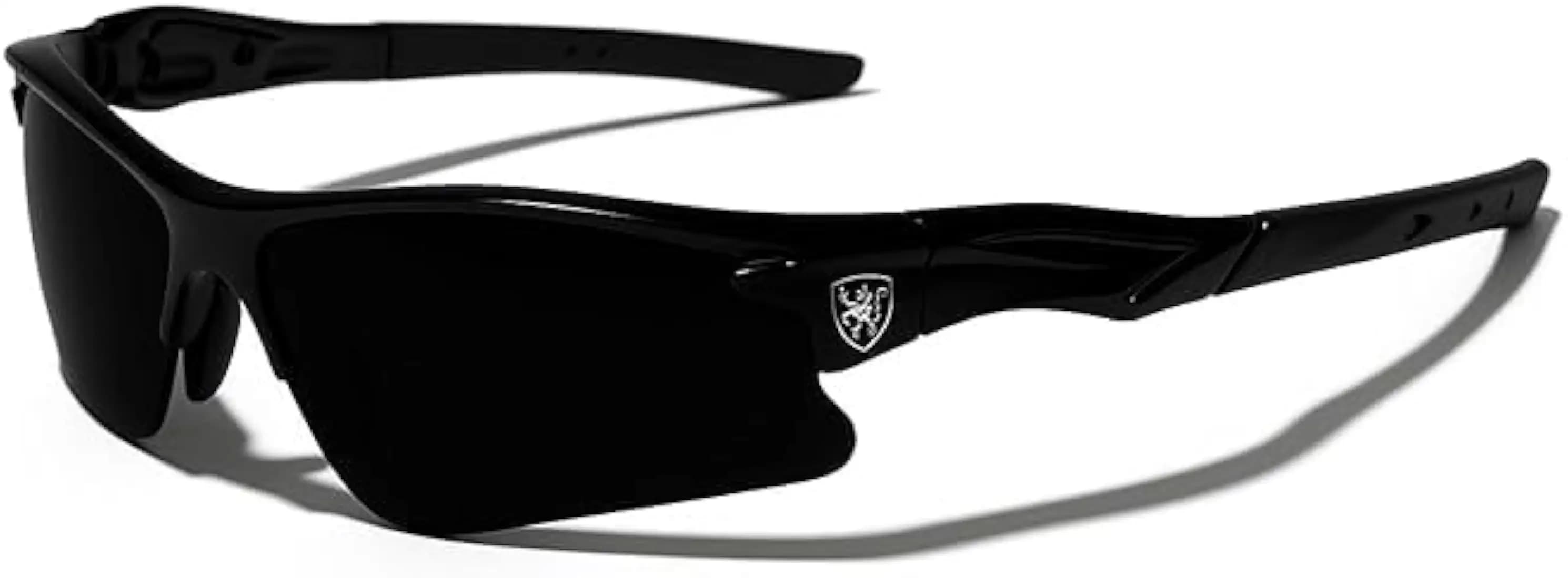 Black Jones Sports Sunglasses for men and women Cycling Mountain Travelling Cricket Trekking Baseball Fishing Cycling Running Golf Motorcycle Tac Glasses UV400