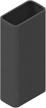 Oboe Silicon Soft Cover Case for Mi Boost Pro Power Bank 30000 mAh Battery (Black) [Power Bank NOT Included]