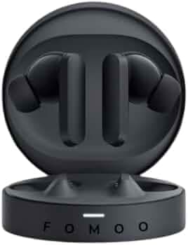 CMT II Wireless Earbuds, Bluetooth v5.3, Active Noise Cancellation, IPX5 Water Resistant, 10mm Dynamic Driver, 39hrs Playback, Black