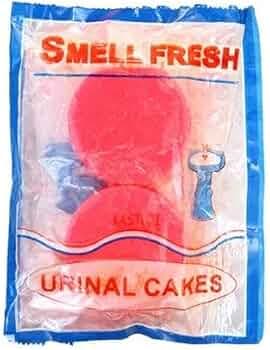 Smell Fresh Urinal Cakes | Toilet Freshener | Sanitary Cubes | Deodorizer For Toilets, Bathroom & Washbasin, Etc. | Lasts ~30 Days | A++ Grade | Pack of 2 Tablets (3 Packets (6 Cakes))