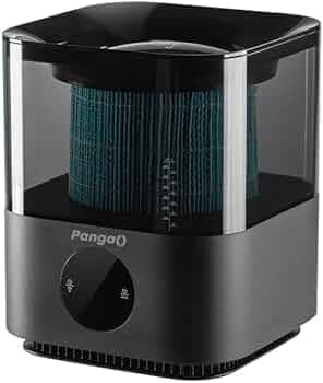 Air Touch V1 Air Purifier for Home & Office – 3-in-1 True H13 HEPA Filter with Pre-Filter & Activated Carbon | Removes 99.99% Smoke, Dust, Pollen, Pet Dander & Allergens | Portable Air Cleaner (Black)