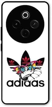 Leeon Printed Case for Iqoo Z10 5G | HD Print of Street Style adidas Burst | Metal Back + Soft TPU Edges | 360° Full Protection Case