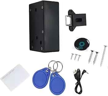 Invisible Smart Lock – Digital Hidden Door & Cabinet Lock, Zinc Alloy Security Lock for Home & Office, Keyless Entry