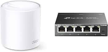 TP-Link Deco X20(1-Pack) AX1800 Mbps Dual Band Whole Home Mesh Wi-Fi System, Next-Gen Wi-Fi 6, ODFMA