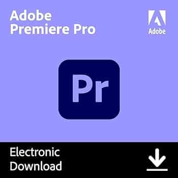Adobe Premiere Pro | Professional Video Editing Software | Motion Graphics & Visual Effects | 4K & VR Support | Advanced Audio Editing |12-Month Subscription | PC/Mac | Email Delivery