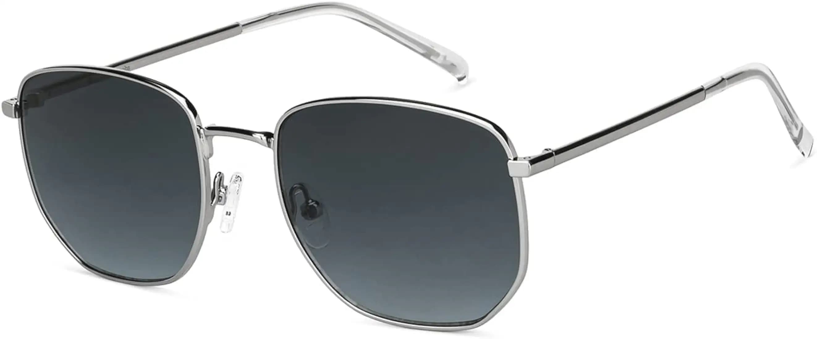 John Jacobs | Polarized & UV Protection Sunglasses For Men & Women | Full Rim Round Small (Size-50) JJ S12432-C1