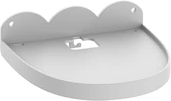 BNF® Wall Mount Shelf for Echo Dot 1 2 3 4 Speaker Smartphones Whitevoice Enabled Smart Assistants Consumer