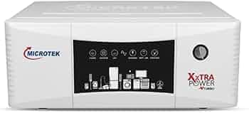 Microtek XXTRA Power VTURBO NEW 2100 24V SW Pure Sine Wave Inverter for Home,1650VA Power Backup, Supports 24V Dual Battery System, Ideal for Lights, Fans, TV, Router & Laptop, 230V Output