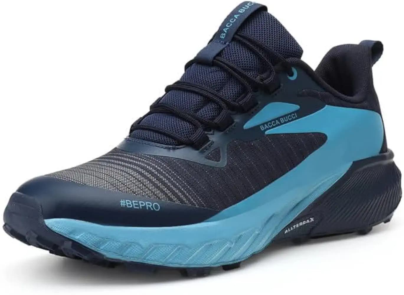Bacca Bucci TrekZON Men’s Outdoor Trekking & Trail Running Shoes with AllTerraX Grip Outsole | #BePro Series