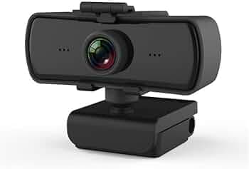 ROCKTECH 2K Webcam with Privacy Cover - Noise Reduction, Plug & Play, Inbuilt Mic - for Video Conferencing, Streaming, and Online Meetings & YouTube Web Camera Compatible with PC, Laptop, Desktop