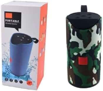 KPDP TG 113 Ultra 3D Bass Bluetooth Wireless Speaker HIGH BASS Super Sound Audio System/Water Resistent/Splashproof Portable FM/USB/AUX SD Card Supported/Mini Home Theatre