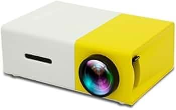 LED Pico Video Projector for Home Theater Film Projectors, Compatible with Smartphone/Tablet/Laptop/TV Stick/PS/USB