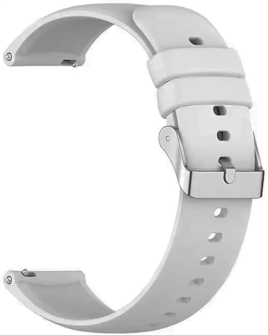 AONES 22mm Silicone Belt Classic Watch Strap Compatible with Razer X Fossil Gen 6 Smartwatch Band