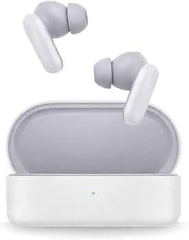 Original Earbuds Compatible with OnePlus Nord Buds 2r TWS Earbuds up to 54 Hours Playback, 2-mic Clear Calls, 3D Spatial Audio, AI Translation, 12.4mm Drivers, Dual-Device Connectivity (White)