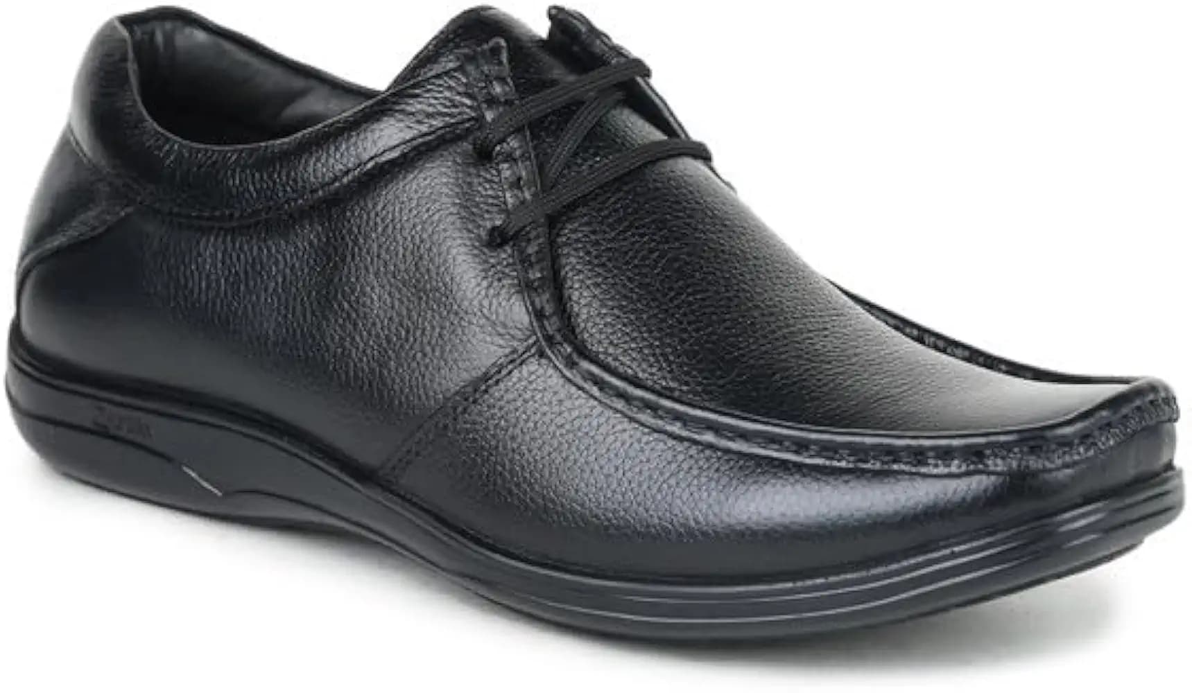 Zoom Shoes ZA-3690 Men's Genuine Leather Derby Formal Shoes | Lightweight, Comfortable & Stylish Lace-Ups for Office, Business