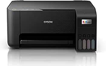 Epson Colour Ecotank L3210 A4 All-in-One Ink Tank Printer, Black