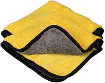 VRT Ultra Premium Super Absorbent Extra Thick Multipurpose Microfiber Cloth for Car Cleaning, Kitchen, Bike, Laptop, LED TV, Mirrors, Bathrooms, Furniture and Many More. (45x45cm) (Pack of 2)