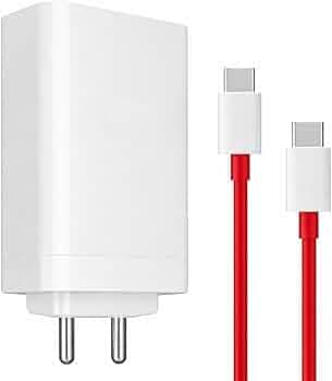 Original 160W Charger & USB-C Cable Compatible with One Plus 7, 8, 9, 10, 11, 12, 13 Series and Nord Series Fast & Reliable Charging Set