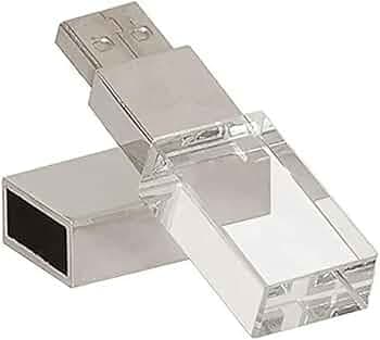 SippyTales® 128GB Pendrive, Crystal Clear USB Flash Drive, Transparent Acrylic Design, High Speed Data Transfer, 2.0, Diwali Gifting,Corporate Gifting, 1Pc, Upto 10Mbps