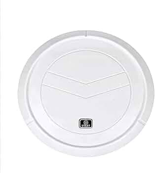 Drumstone ( Great Indian Festival Warranty Smart Robot Vacuum Cleaner with Auto | ILatest for Home Cleaning & Kids | Perfect Educational Gift- White