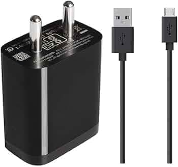 Charger for Redmi 10A Sport Charger Original Adapter Like Wall Charger | Mobile Fast Charger | Android USB Charger with 1 Meter Micro USB Charging Data Cable (3 Amp, MI17, Black) (AX0060)