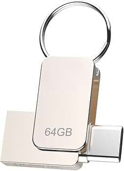 Type-C OTG 64GB PENDRIVE/Premium Metal Body with USB 3.0 Technology | 180 Mbps HIGH Speed Data Transfer | Compatible with Smartphones, LAPTOPS, TV'S, Gaming Console ETC. (64 GB)