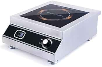 5000W Flat Induction Cooktop | Heavy Duty Commercial Electric Stove | Fast Heating Burner
