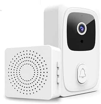 Saifee Total Security Wireless Video Doorbell Camera with Chime Smart WiFi Door Bell for Home & Office, HD Night Vision, 2-Way Talk, Instant Mobile Alerts, Rechargeable Battery & Easy Installation