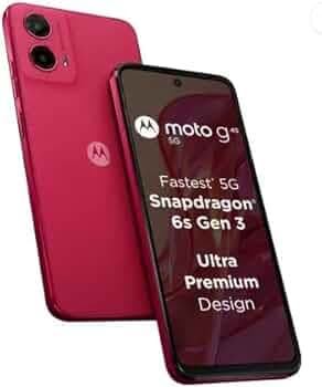 Motorola G45 5G (Viva Magenta, 8GB RAM, 128GB Storage)