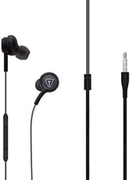 Tiitan S8-TBE Wired in Ear Earphone with Mic (Black)